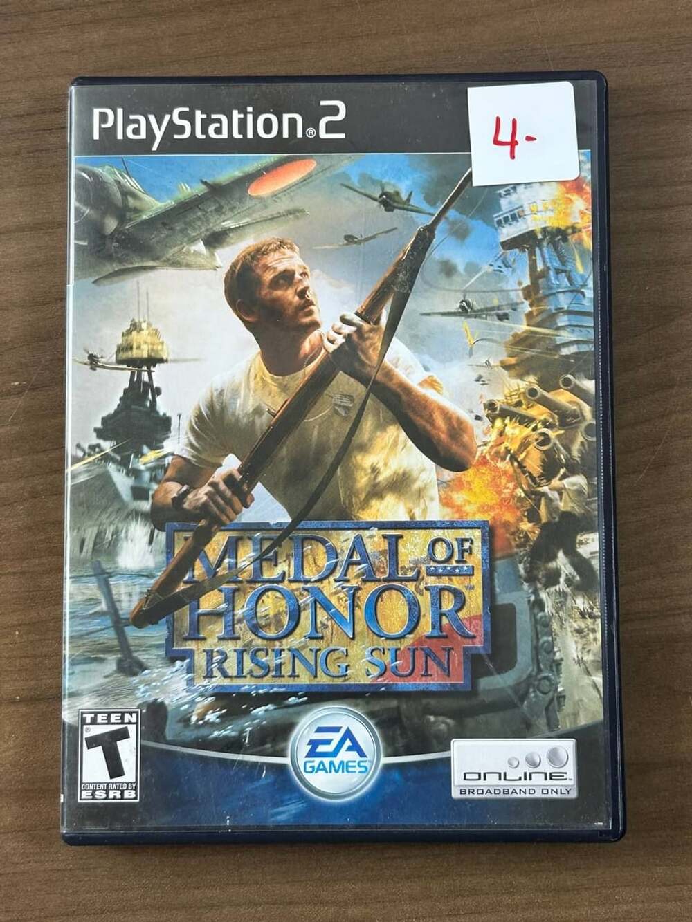 Medal of Honor Rising Sun PS2 2003 CIB Complete Manual EA Games
